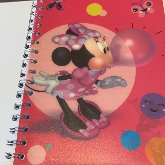 Minnie Mouse Tab spiral journal - Picture 3 of 5